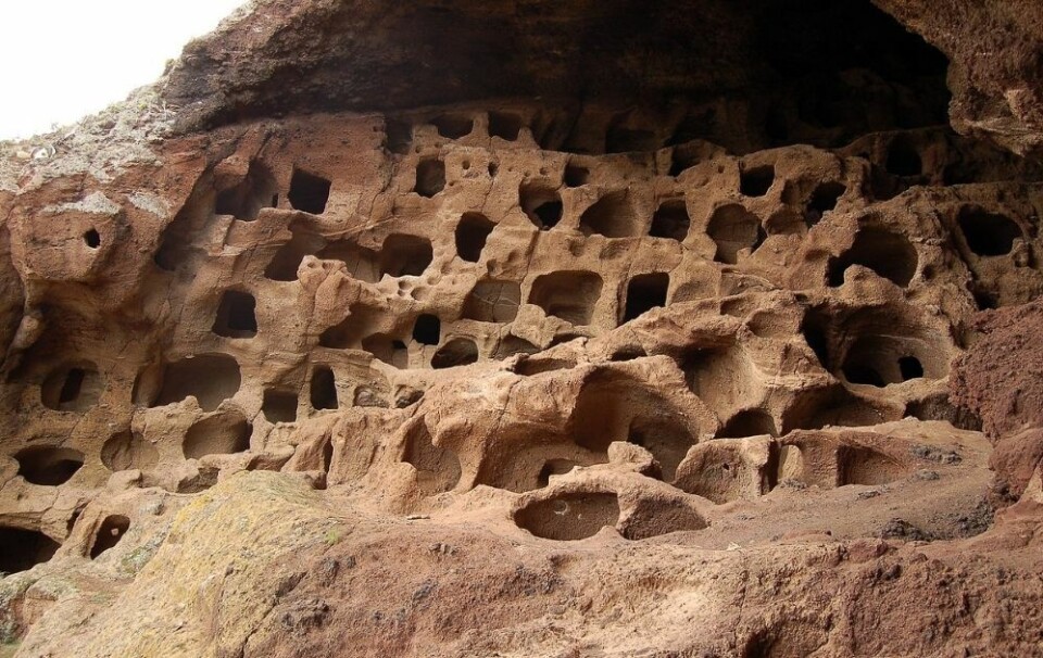 Valerón-hulene er et spennende sted du bør besøke på Gran Canaria. Foto: Guayafanta via Wikimedia Commons