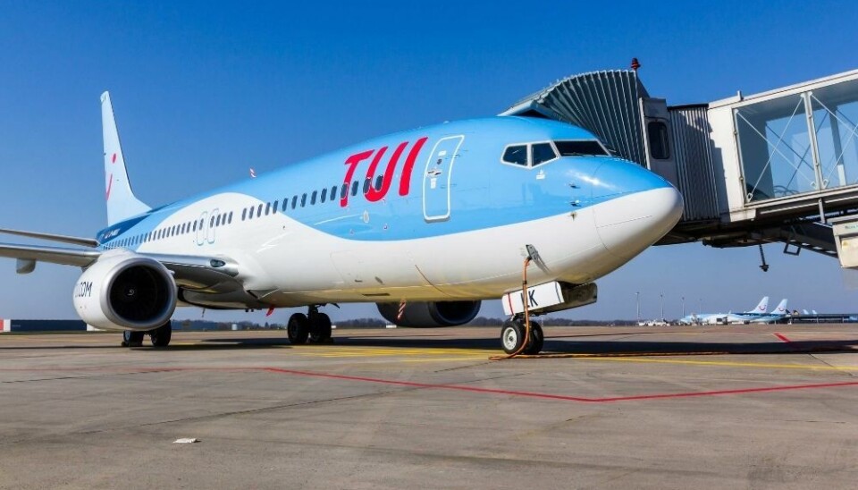 Et arkivfoto av et TUI-fly på Kanariøyene.