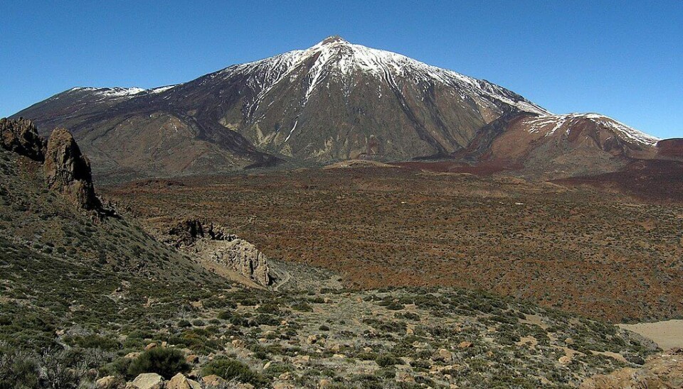 Teide er Spanias høyeste fjell og ligger på Tenerife.