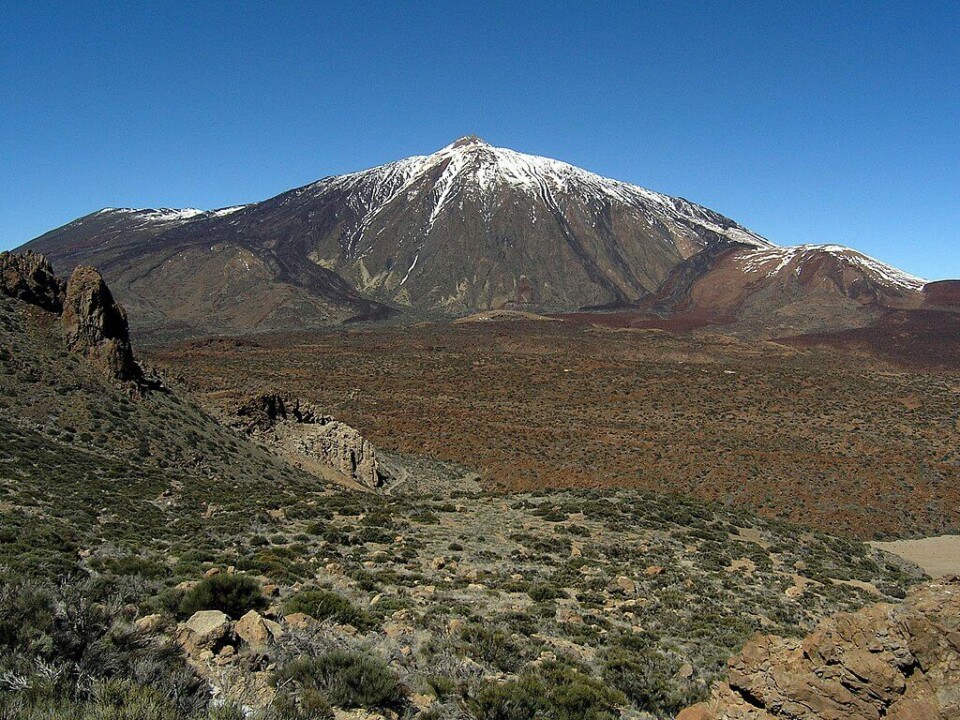 Teide er en aktiv vulkan på Tenerife. Den hadde sist utbrudd på 1300-tallet. Foto: Jens Steckert, CC BY-SA 3.0