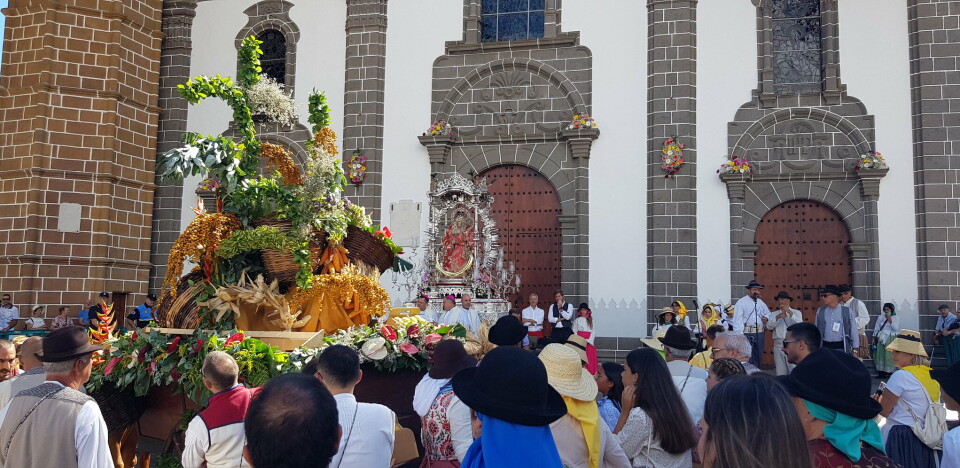 FOLKEFEST: Nå er det tid for religiøs folkefest og romería på Gran Canaria. Foto: Frank Hdez