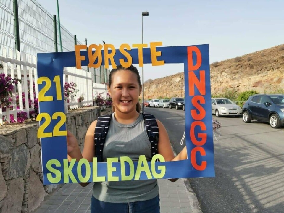 Ekstremvarme ga myk start på skoleåret for de norske elevene på Gran Canaria