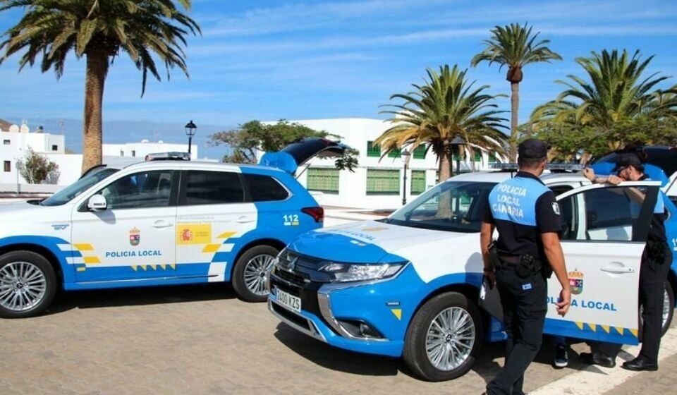 ARKIVFOTO: Det lokale politiet på Lanzarote, her fra en annen kommune. Foto: Policia Local