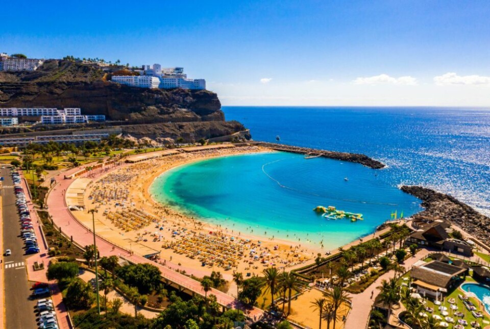Amadores-stranda sørvest på Gran Canaria. Foto: RAW-films/Shutterstock