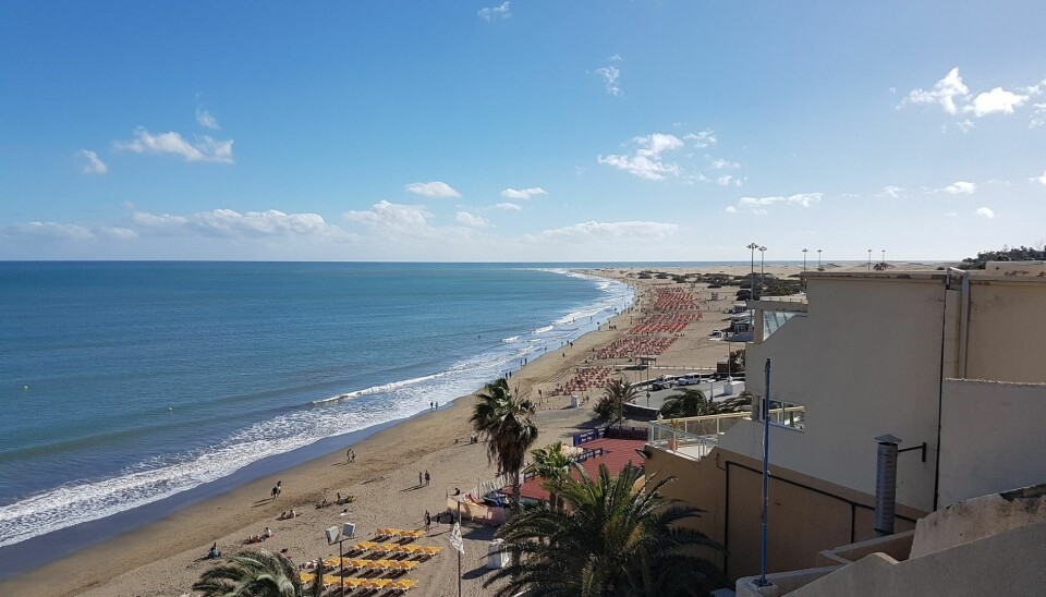 ARKIVFOTO: Playa del Inglés sør på Gran Canaria.