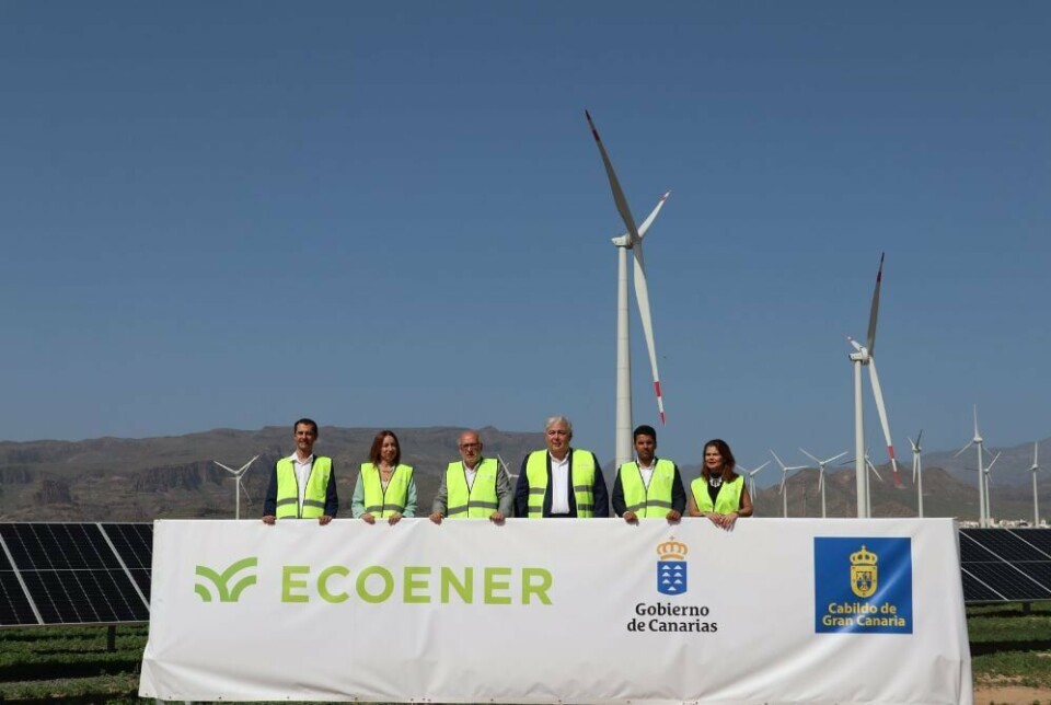 Investerer 125 millioner euro i fornybar energi på Gran Canaria