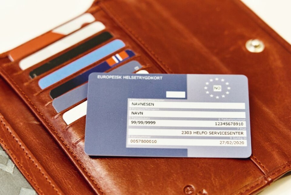IKKE NOK: Et Helfo-kort er ikke nok når du skal ut å reise, advarer kommunikasjonssjef Arne Voll i Gjensidige. Foto: Helfo