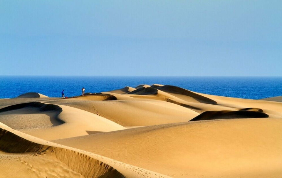 Sanddynene i Maspalomas er verdenskjent for sin skjønnhet. Foto: Pixabay