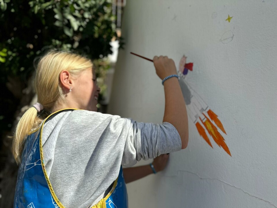 Den norske skolen på Gran Canaria har elever fra 1. klasse til videregående. Foto: Den norske skole Den norske skolen på Gran Canaria har elever fra 1. klasse til videregående. Foto: Den norske skole