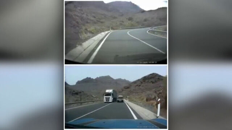 Livsfarlig villkjøring på Gran Canaria
