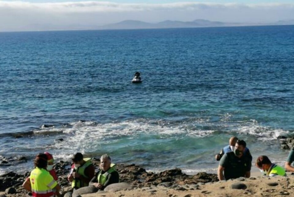 Mann falt i havet på Lanzarote – døde