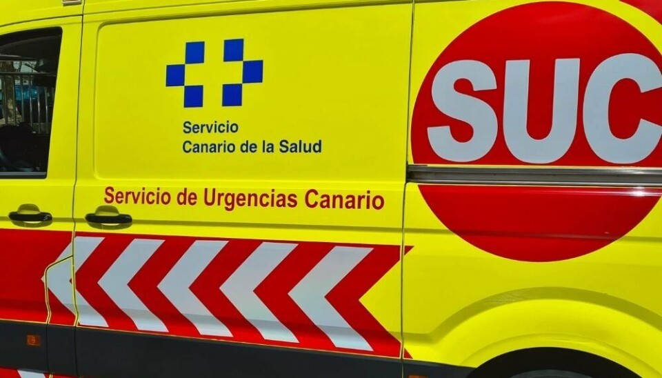 ARKIVFOTO: En kanarisk ambulanse.
