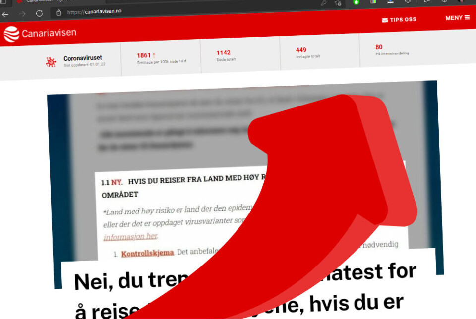 Leserrekord for Canariavisen 📢 Få alt på Canariavisen i 6 mnd. for kun 414 kr!