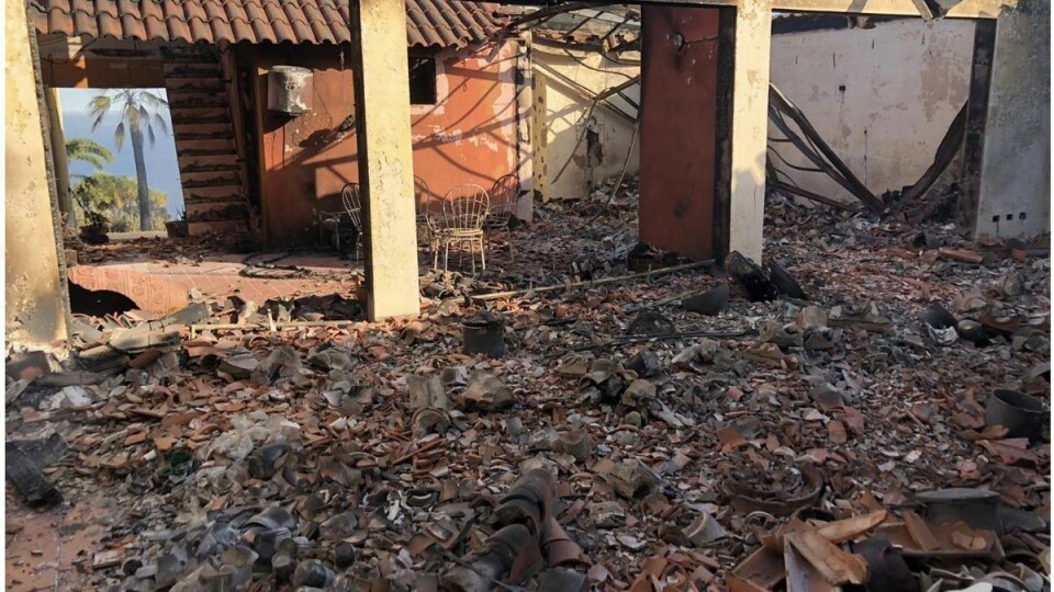 20 familier har mistet sine hjem i skogbrannen på La Palma