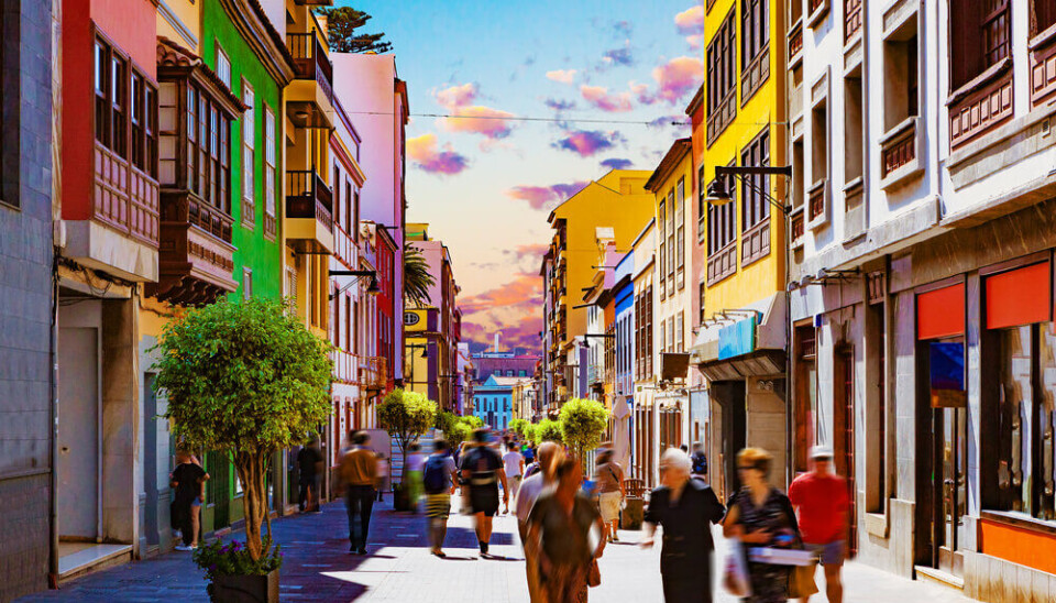 San Cristóbal de La Laguna på Tenerife.