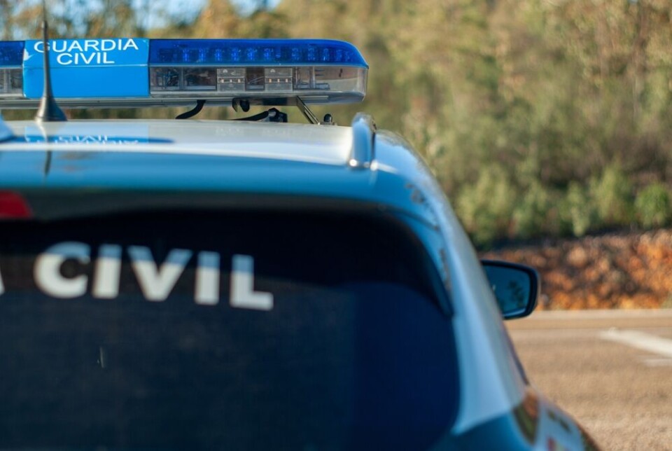 Arkivfoto av en bil fra Guardia Civil. Foto: Shutterstock