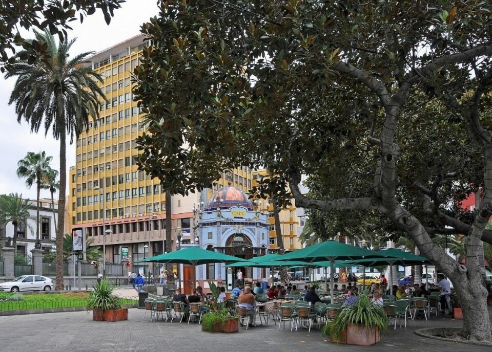 Sommermarked i San Telmo-parken