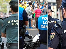 Politiet på Kanariøyene: hva er forskjellen på Guardia Civil, Policia Local, og Policia Nacional?