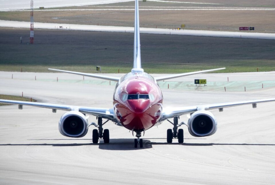 Arkivfoto av et Norwegian-fly. Foto: Shutterstock