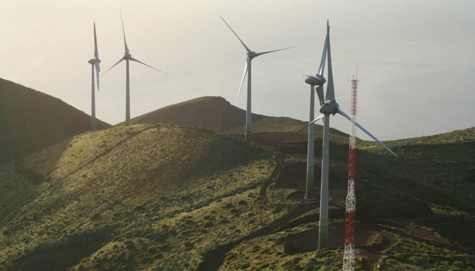 El Hierro er en av øyene som gjør det best på den grønne omstillingen. Der kommer ofte 100% av strømmen fra fornybare kilder.