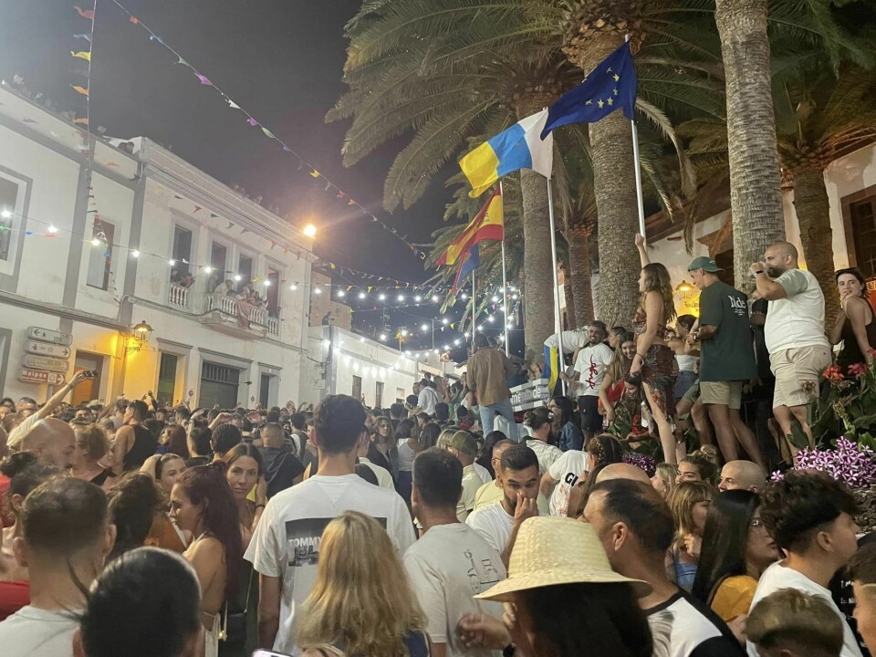 Agaete feiret La Rama