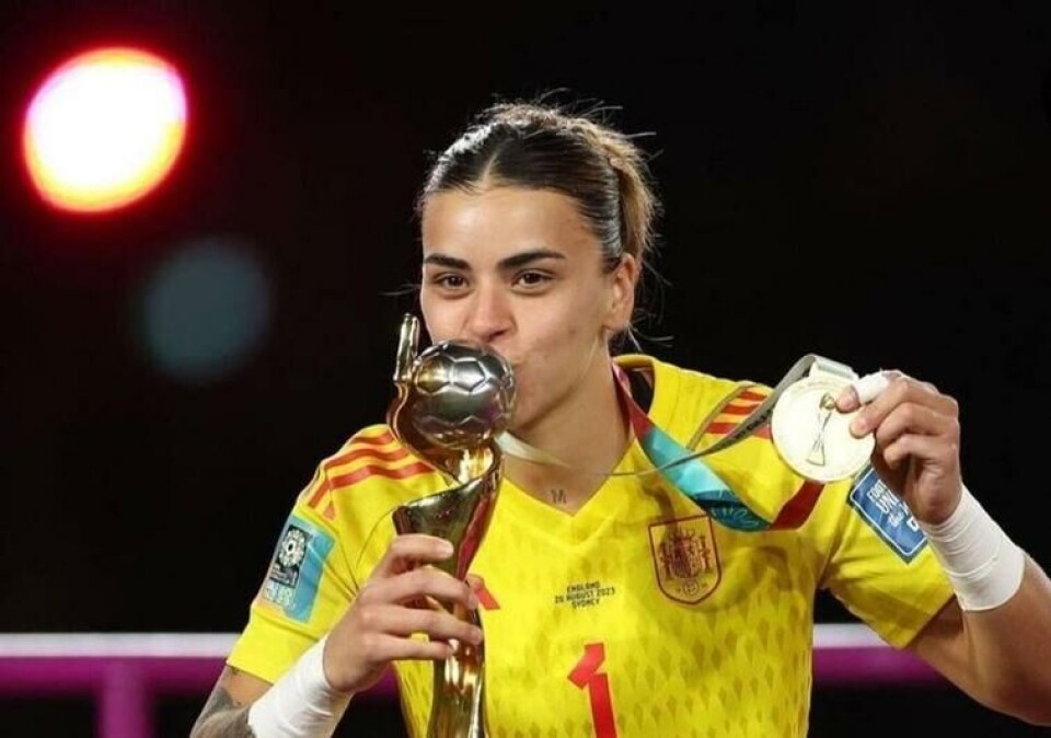 Misa Rodríguez imponerte og bidro til spansk VM-gull. I likhet med Silva startet hun karrieren i Arguineguín på Gran Canaria. Foto: Atletico Madrid