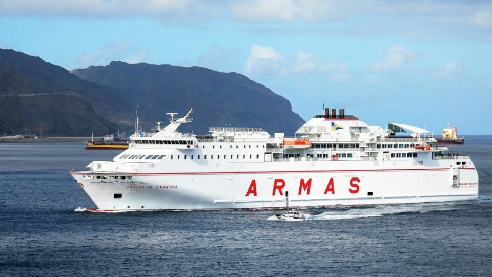 Armas-fergene skal håndtere transport for posten mellom fastlandet og Kanariøyene