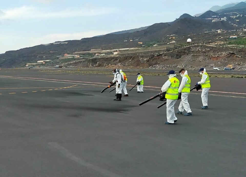 Askefaste passasjerer på La Palma – må ta ferge