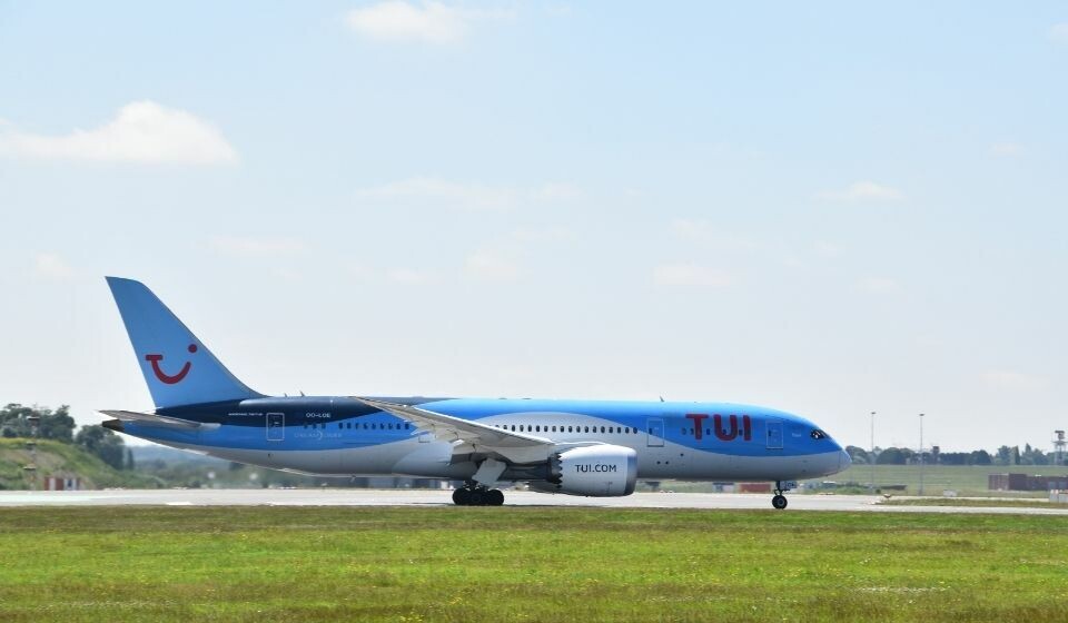 Et TUI-fly på flyplassen i Brussel. Foto: Brussels Airport Company