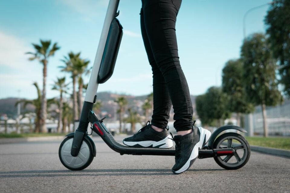 Begynner å bøtelegge ulovlig kjøring på el-scooter