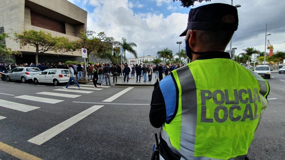 Foto: Policia Local Santa Cruz de Tenerife