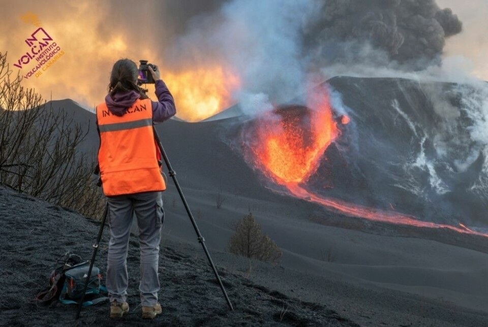 Under vulkanutbrudd på La Palma i 2021 ble hypotesen nok en gang nevnt i flere medier, men den er lite troverdig. Foto: Involcan Under vulkanutbrudd på La Palma i 2021 ble hypotesen nok en gang nevnt i flere medier, men den er lite troverdig. Foto: Involcan
