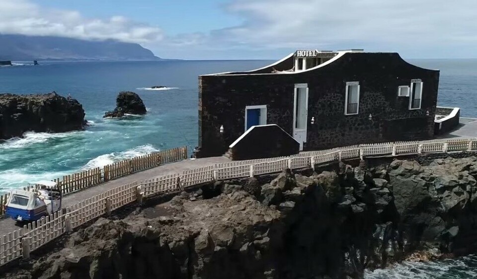 Verdens minste hotell finner du på El Hierro, men 20. januar 2024 er det over. Foto: Punta Grande Verdens minste hotell finner du på El Hierro, men 20. januar 2024 er det over. Foto: Punta Grande
