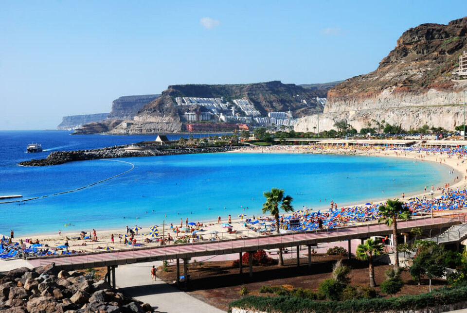 Amadores-stranda sørvest på Gran Canaria. Foto: Lilly Trott/Shutterstock