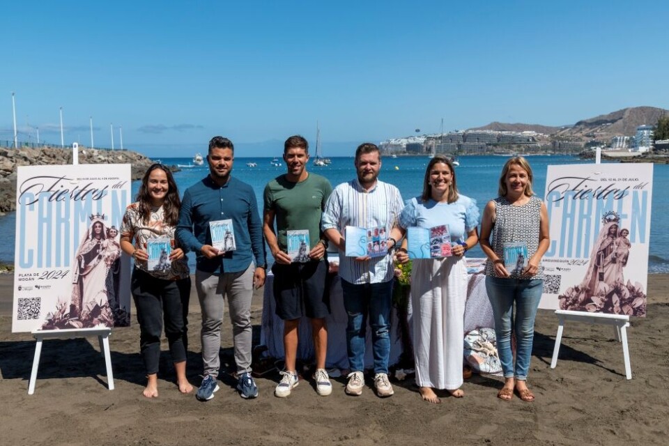 Dette er Fiestas del Carmen-programmet i Mogán