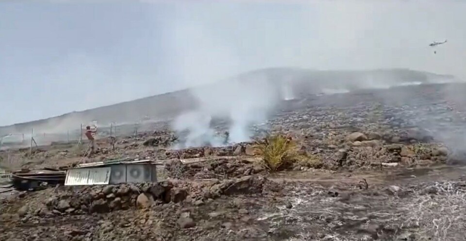 Det brenner på La Gomera