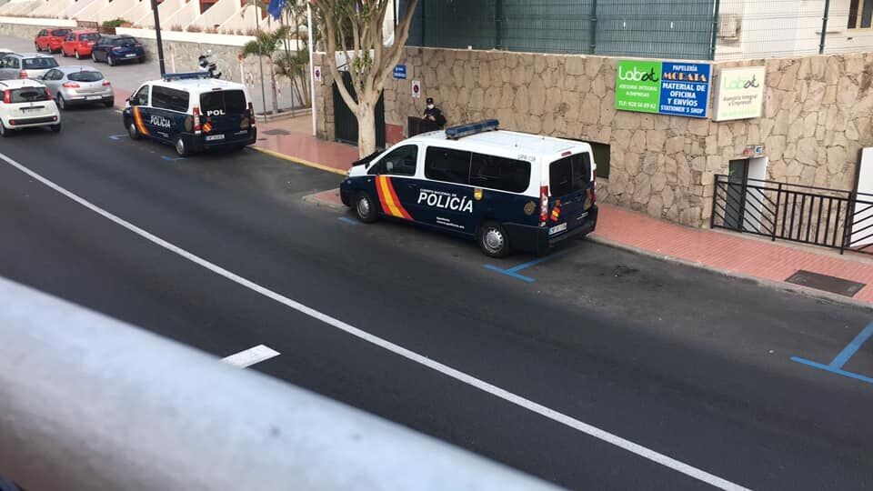 Her slår politiet til i Puerto Rico. Foto: Canariavisen