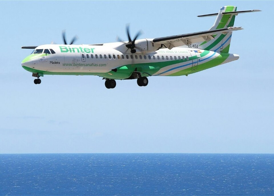 Binterpassasjerer står askefast på La Palma