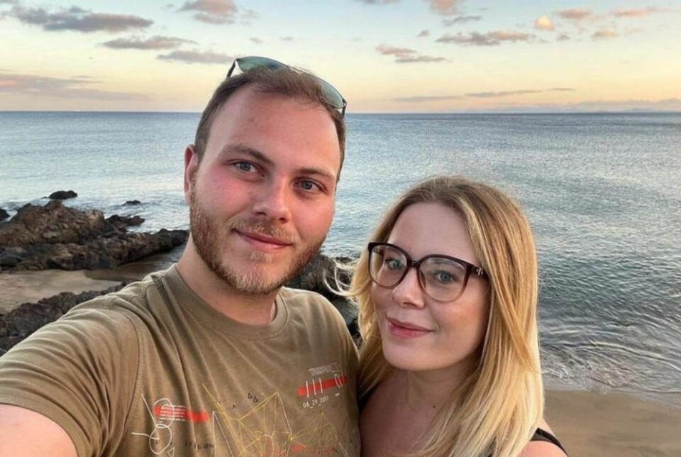 Lois og Dexter fikk en dårlig avslutning på ferien. Foto: Privat