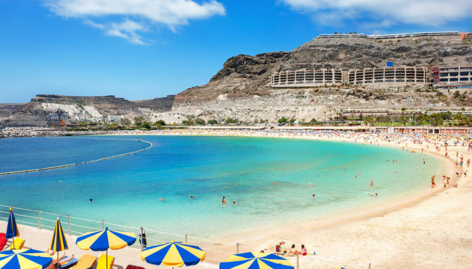 Amadores-stranda sørvest på Gran Canaria. Foto: Valery Bareta/Shutterstock