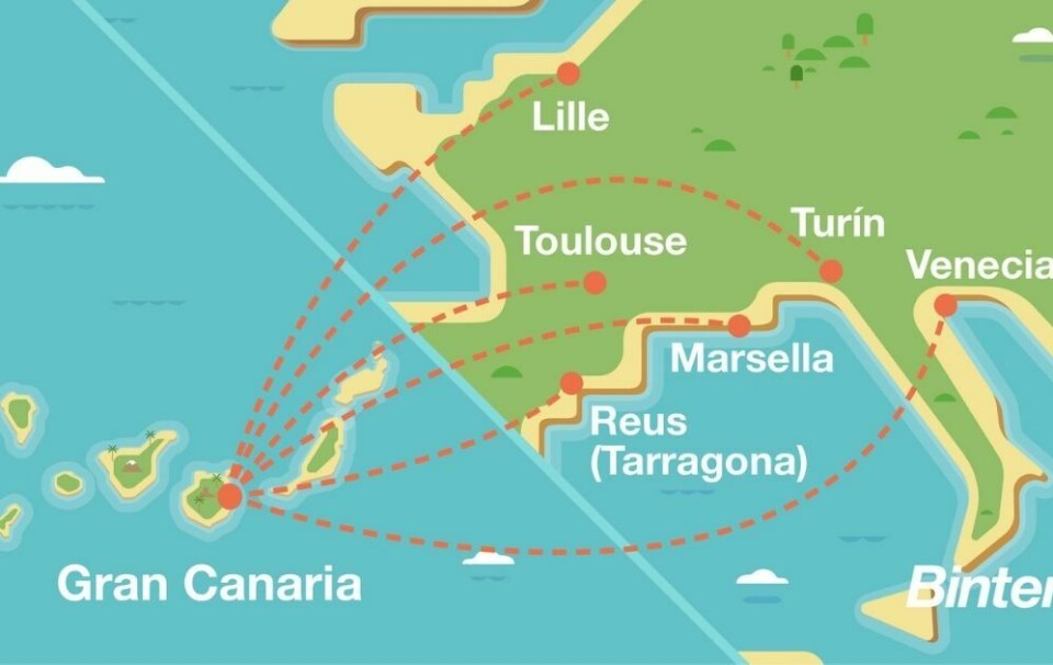 Grafikk: Binter Canarias
