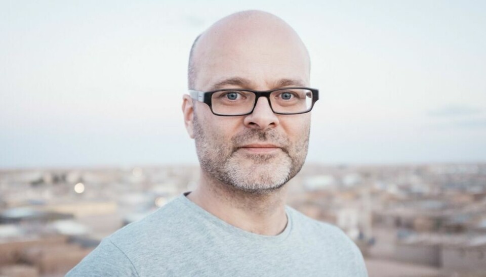 Erik Hagen i Støttekomiteen for Vest-Sahara fattet interesse for skipet da det ble observert i Dakhla. Foto: Støttekomiteen for Vest-Sahara Erik Hagen i Støttekomiteen for Vest-Sahara fattet interesse for skipet da det ble observert i Dakhla. Foto: Støttekomiteen for Vest-Sahara