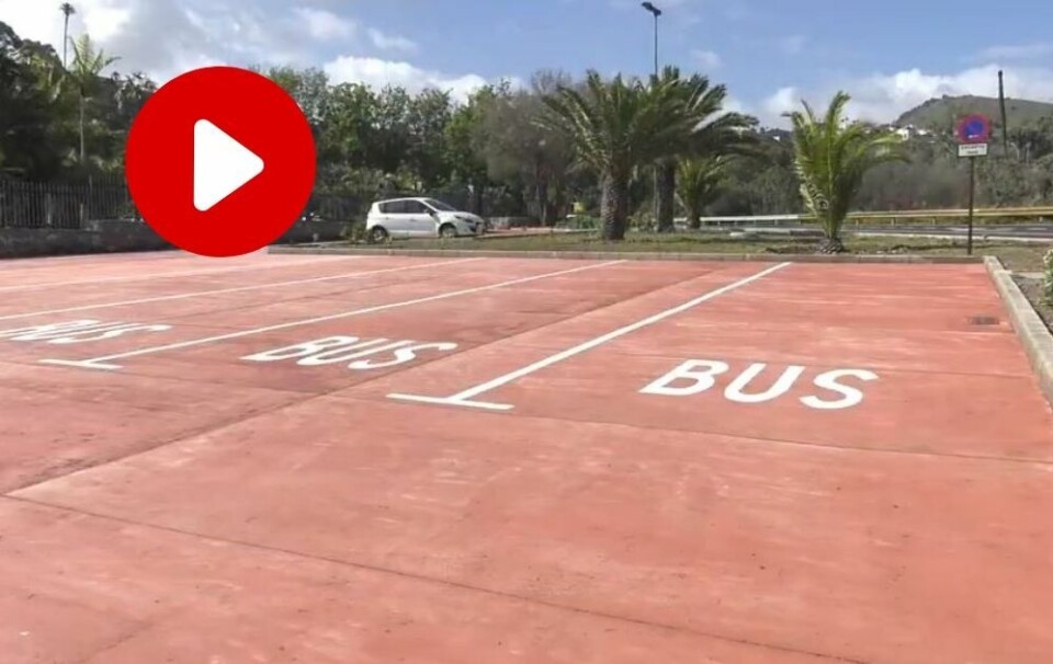 VIDEO: Endelig står den nye parkeringsplassen ved den botaniske hagen på Gran Canaria klar. Video: Cabildo de Gran Canaria/Canariavisen