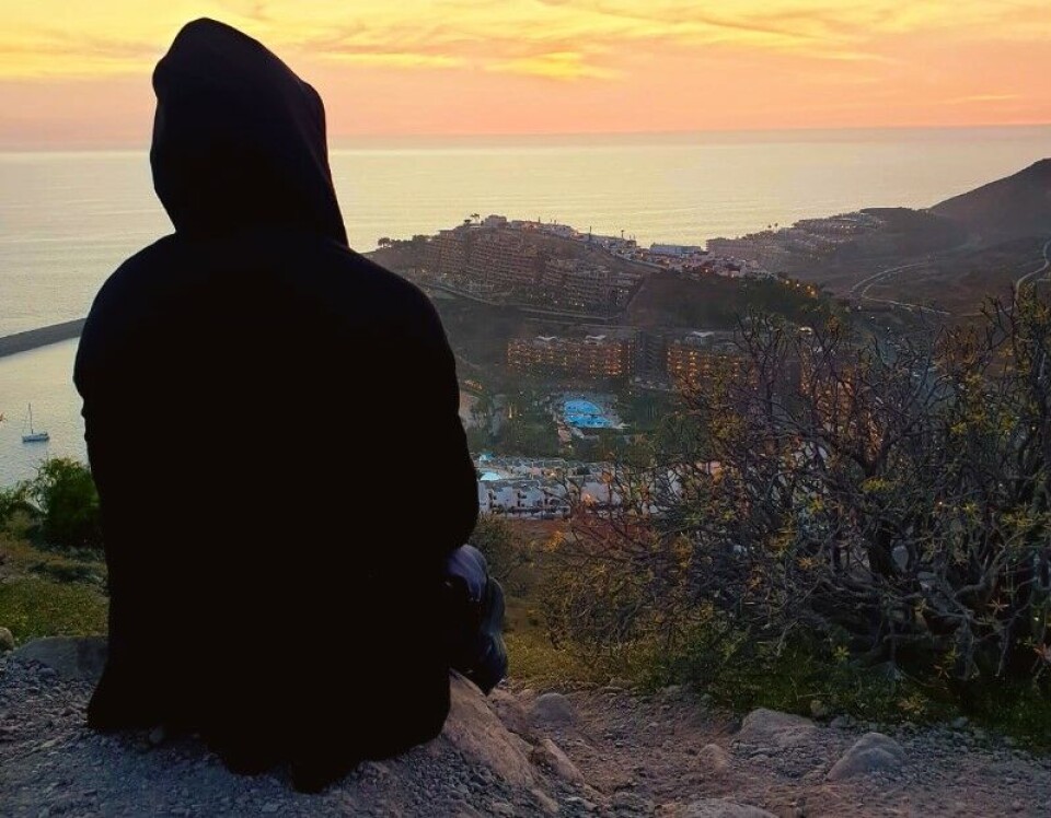 'Christoffer' ble kastet i fengsel på Gran Canaria etter falske voldtektsanklager. Foto: Monica S. Andresen
