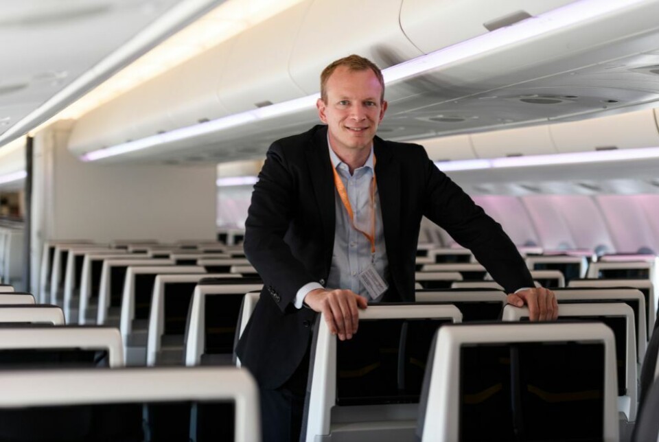 Administrerende direktør i Sunclass Valdemar Warburg. Foto: Sunclass Airlines/Spies