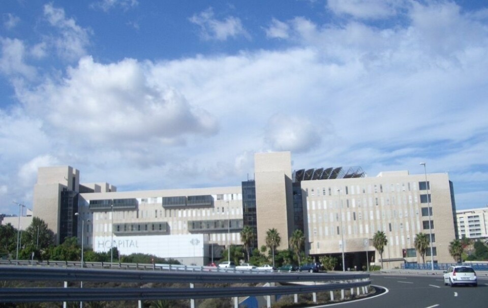 ARKIVFOTO: Doctor Negrín-sykehuset nord på Gran Canaria. Foto: Wikimedia Commons