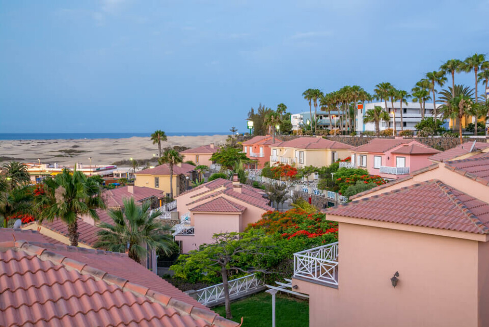 Playa del Inglés sør på Gran Canaria. Foto: Kalin Eftimov/Shutterstock