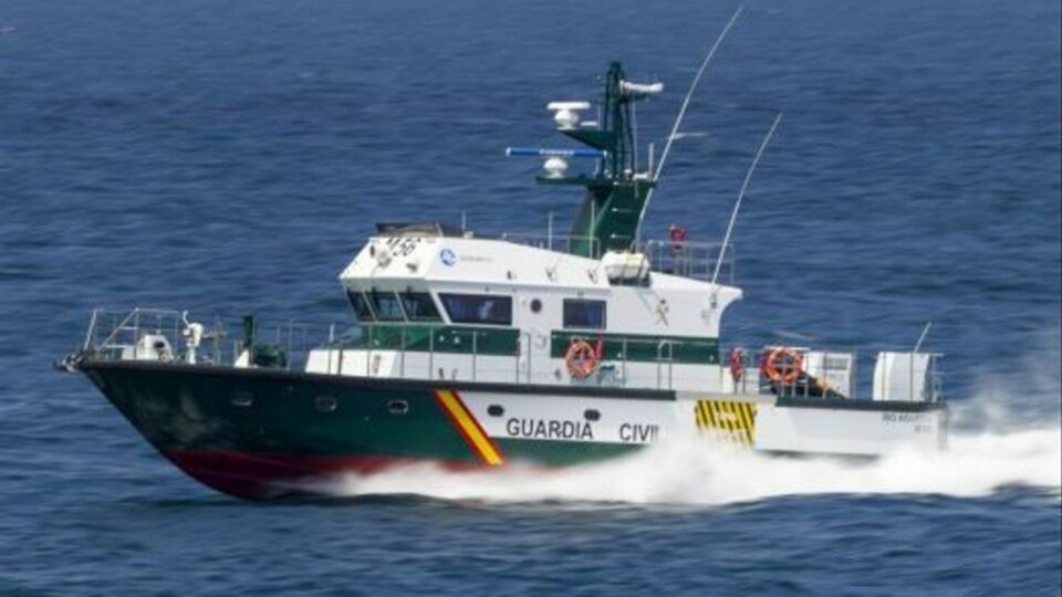 Arkivfoto av en patruljebåt fra Guardia Civil. Foto: Wikimedia Commons