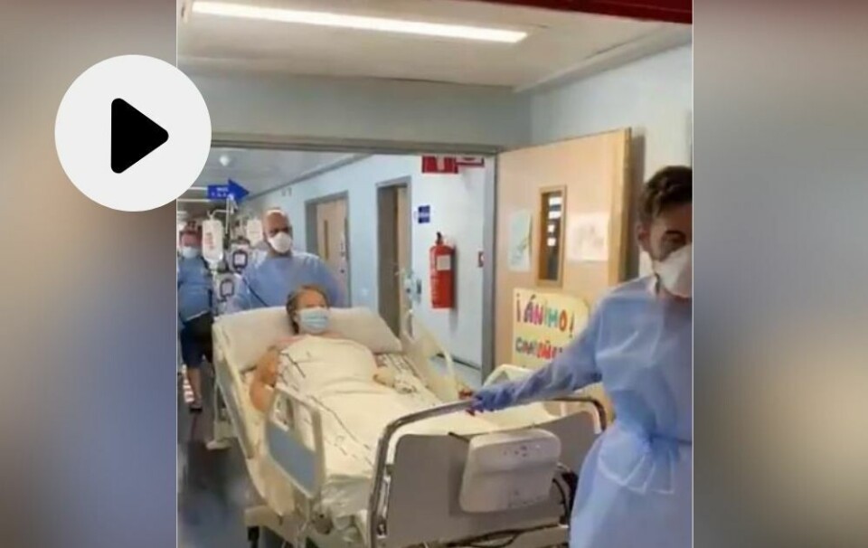 VIDEO: Det rørende øyeblikket da Patricia (66) endelig kommer ut av intensiven.