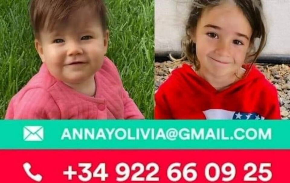 Familien ber om tips og at bildene deles i sosiale medier. Foto: Privat